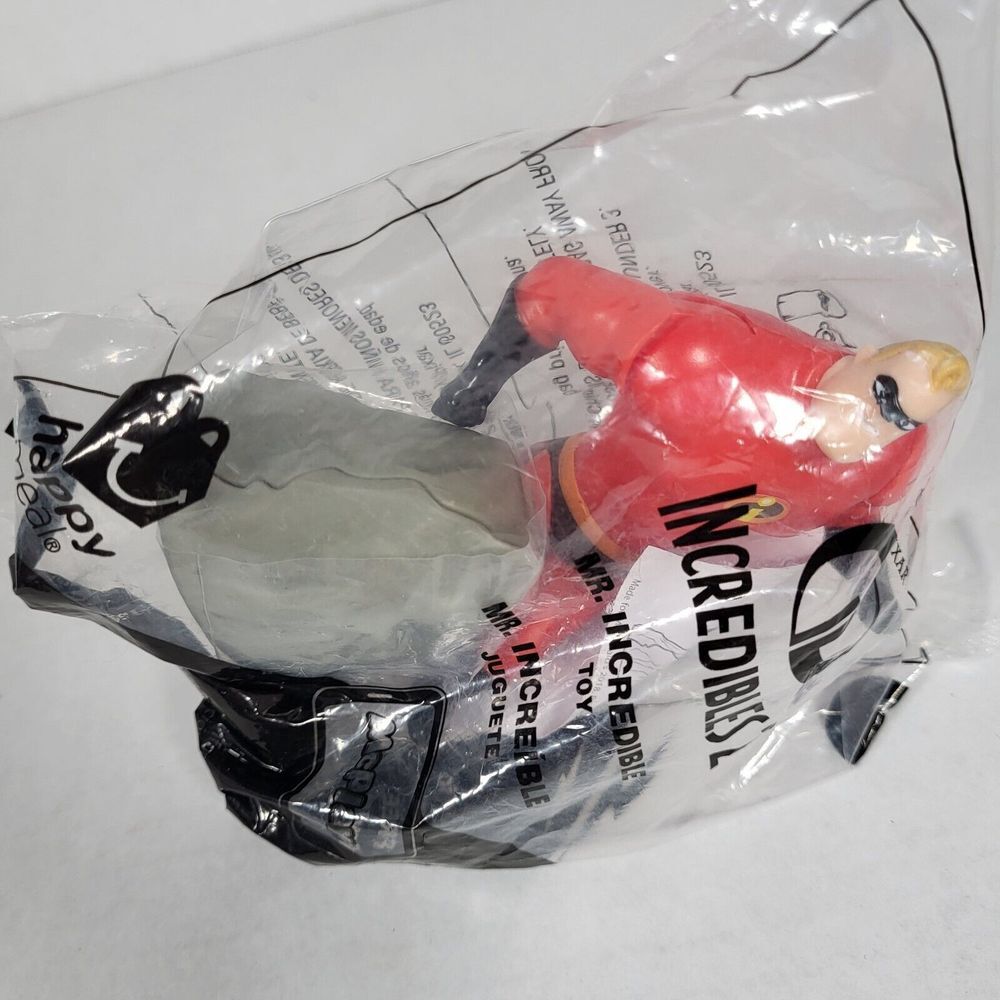 2 Incredibles 2 Happy Meal McDonalds Toys 2018 #1 Mr Incredible #6 Frozone - Picture 7 of 7